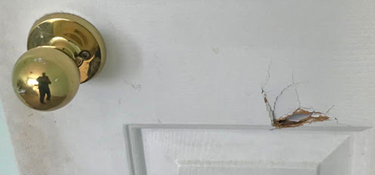 interior door hole repair Kingsburg